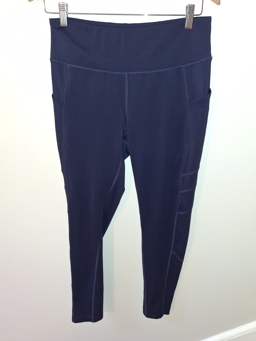 New Balance Navy High-Rise Pocket Leggings